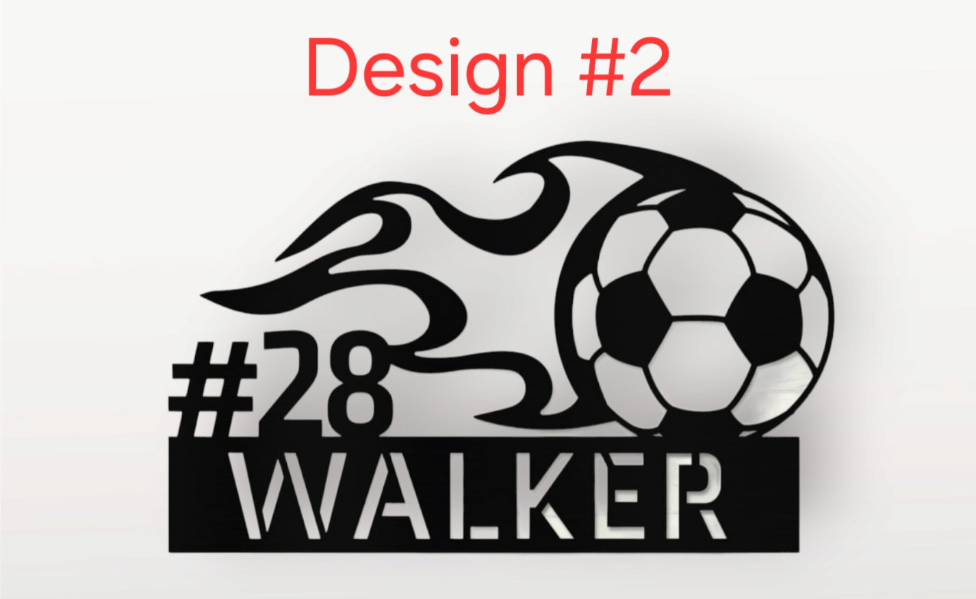 ⚽️ Soccer Metal Signs