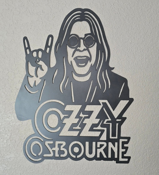 Ozzy Osbourne Metal Wall Art – Limited Edition Tribute 🤘