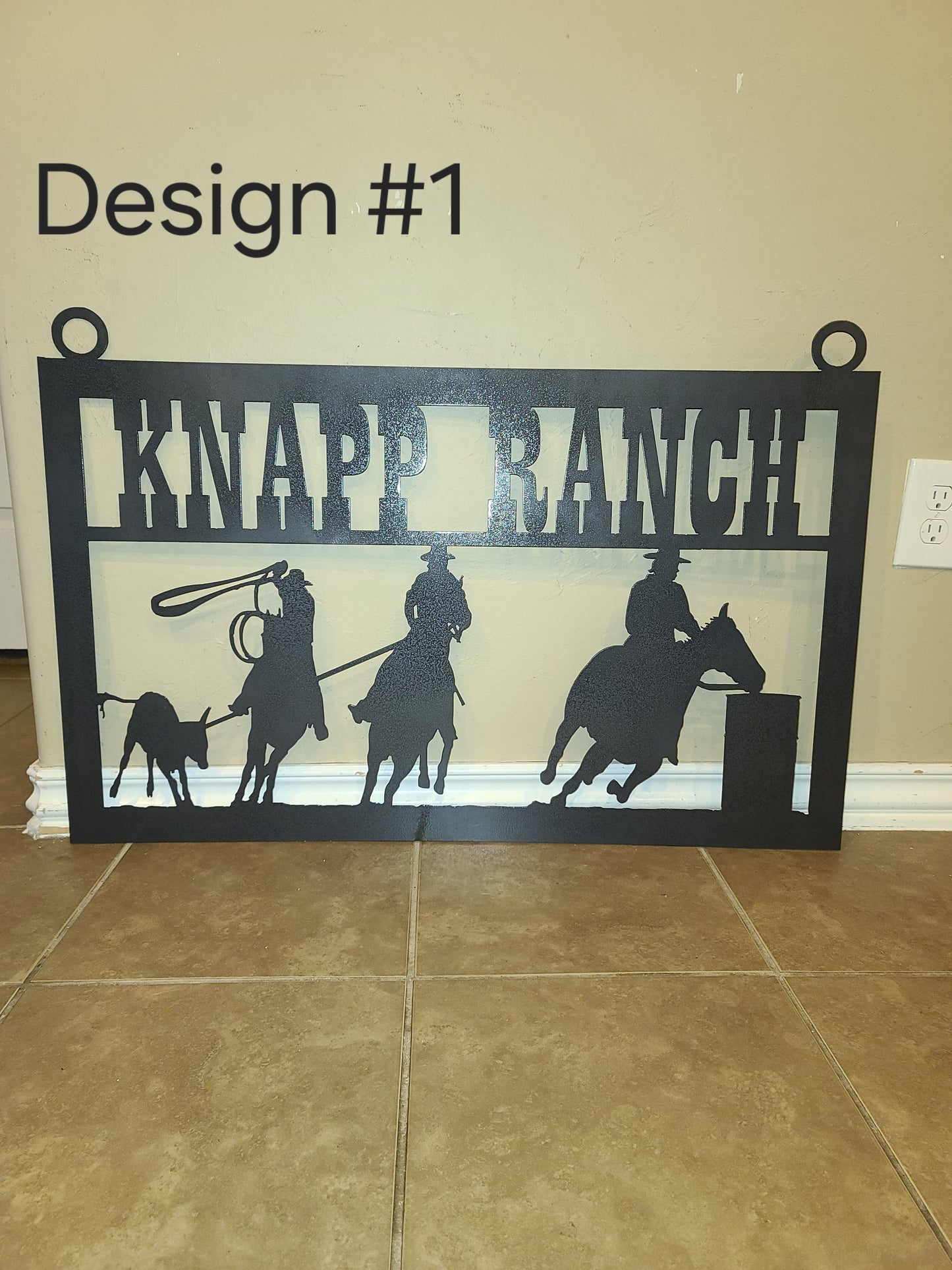 Custom Horse Sport Metal Sign – Personalized for Riders, Ranches & Stables