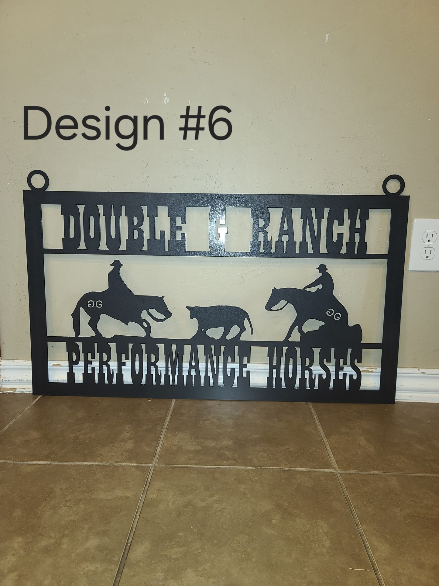 Custom Horse Sport Metal Sign – Personalized for Riders, Ranches & Stables