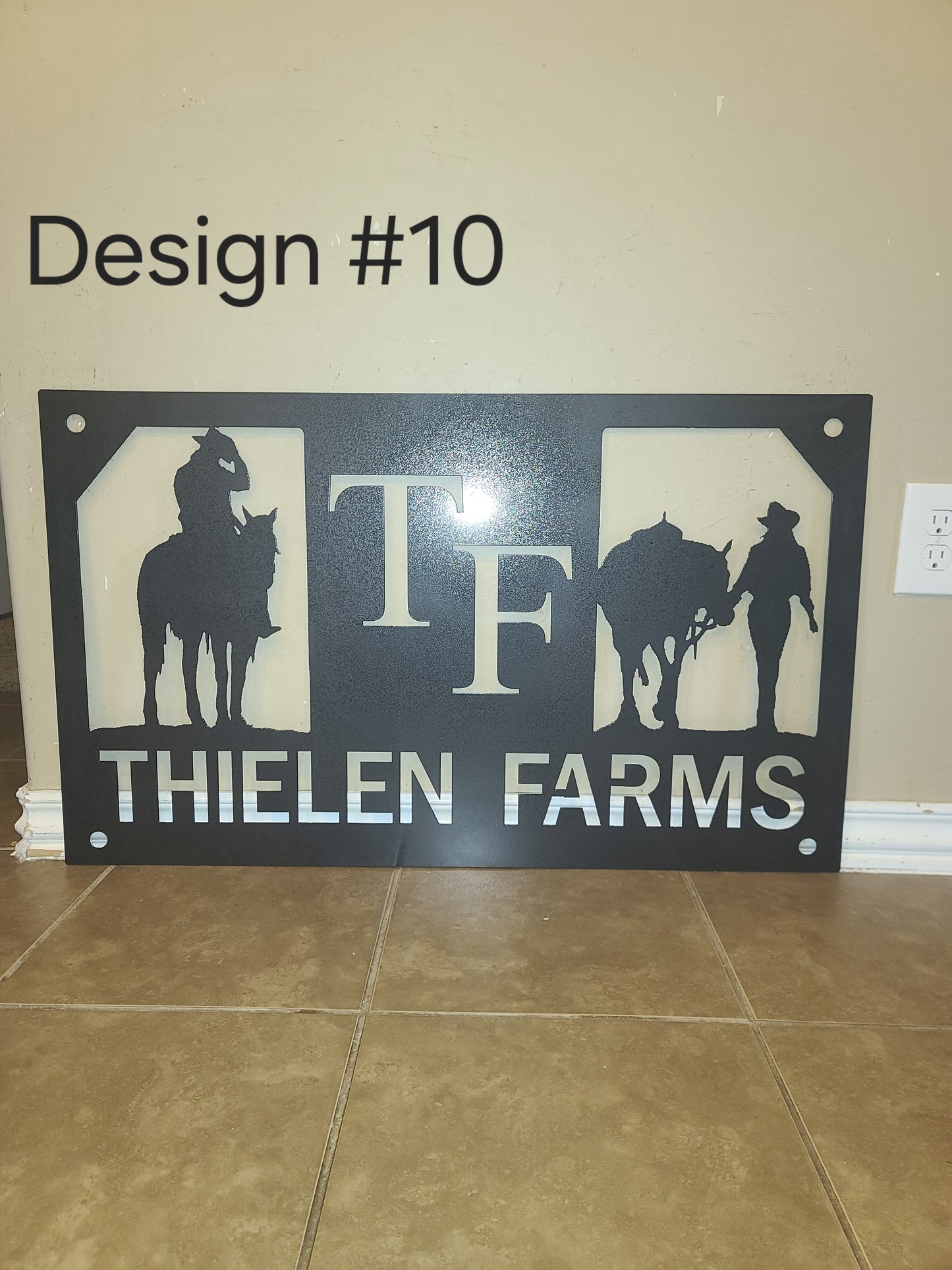 Custom Horse Sport Metal Sign – Personalized for Riders, Ranches & Stables