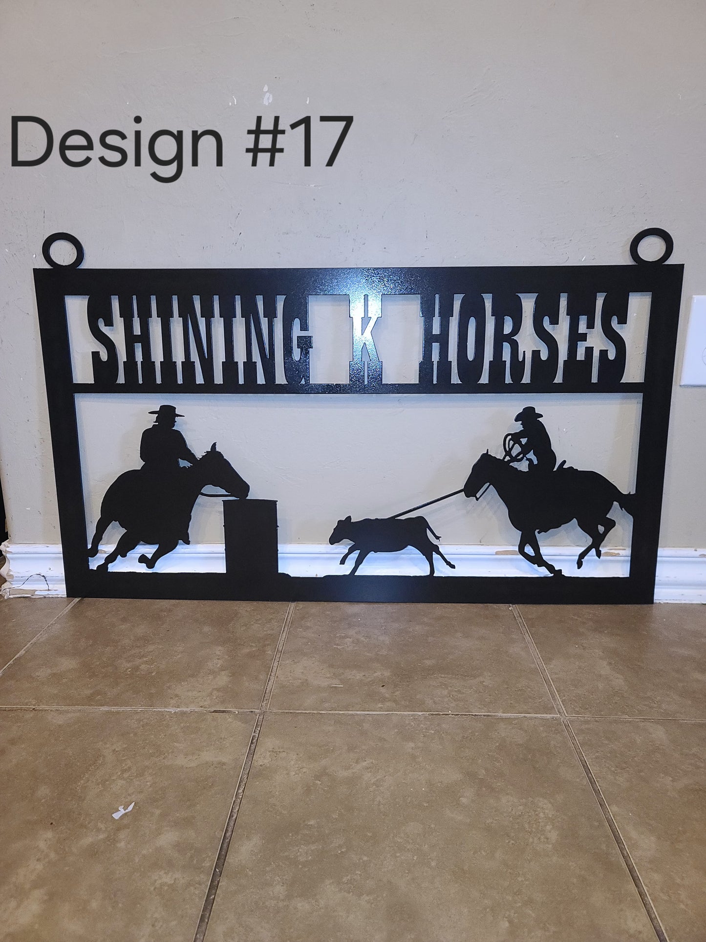 Custom Horse Sport Metal Sign – Personalized for Riders, Ranches & Stables