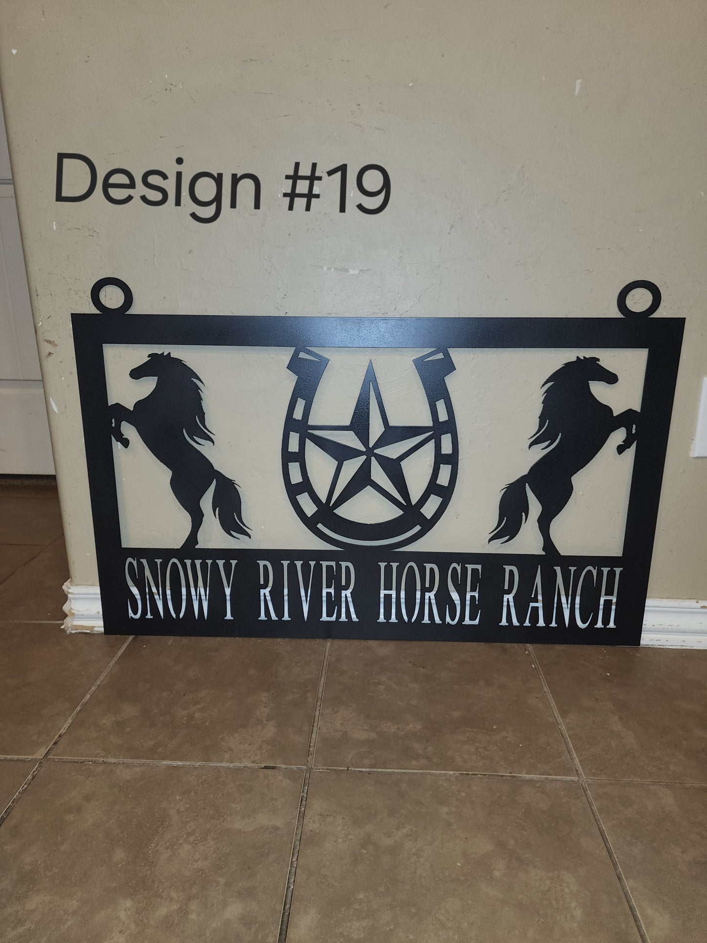 Custom Horse Sport Metal Sign – Personalized for Riders, Ranches & Stables