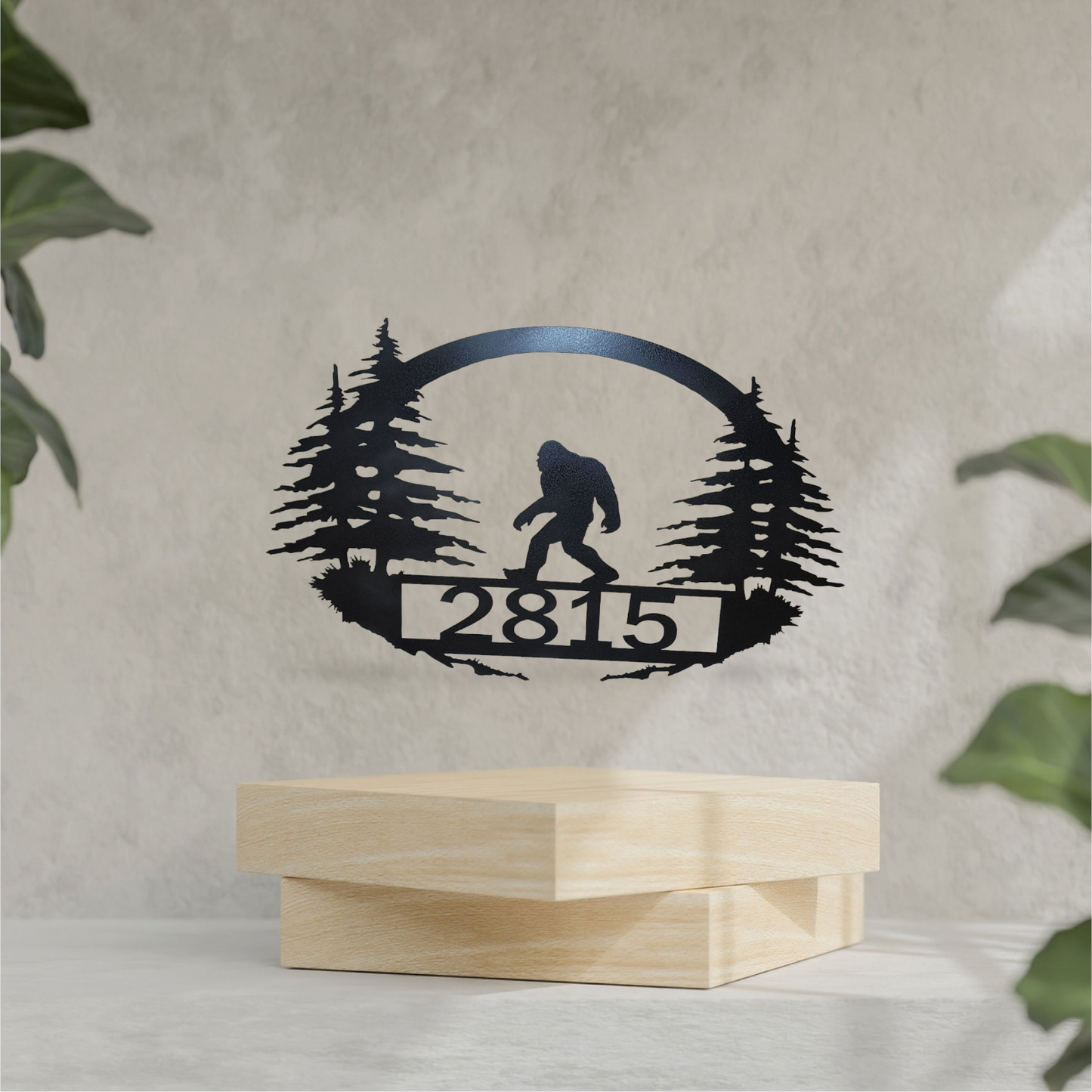 Bigfoot address sign