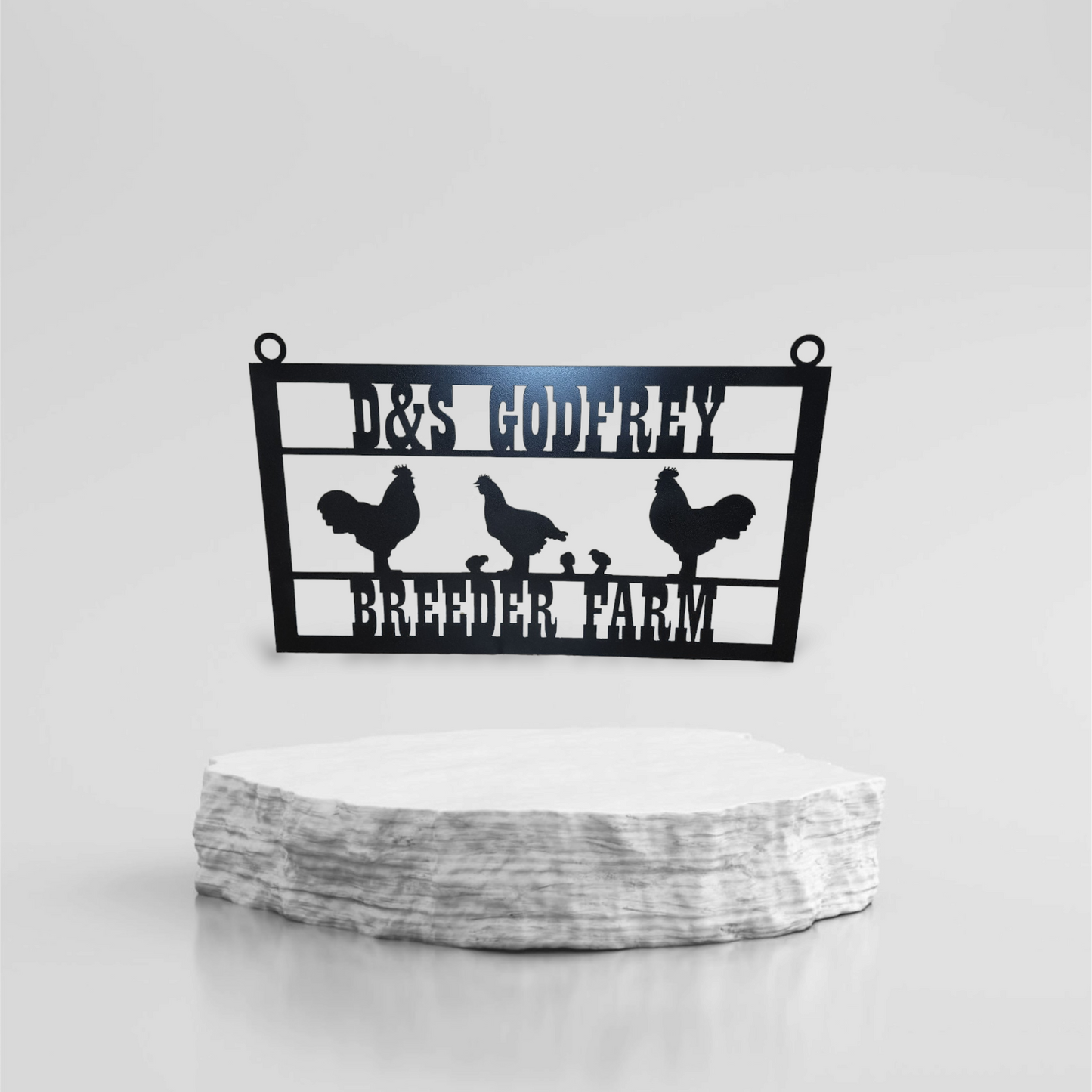 Rooster & hen design