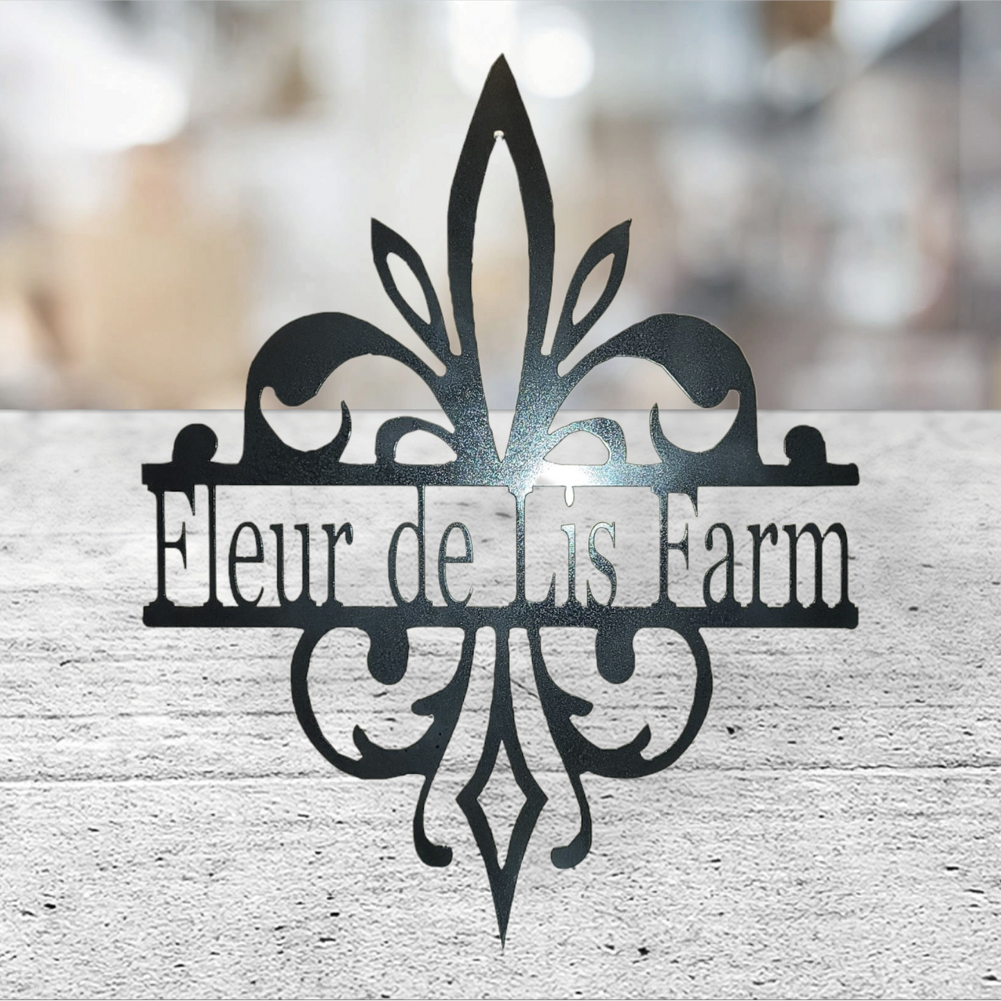 Fleur de lis design