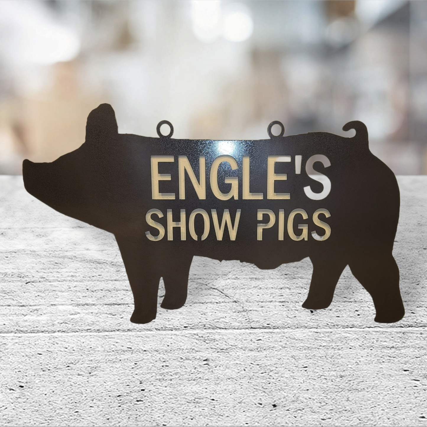 Show pig design