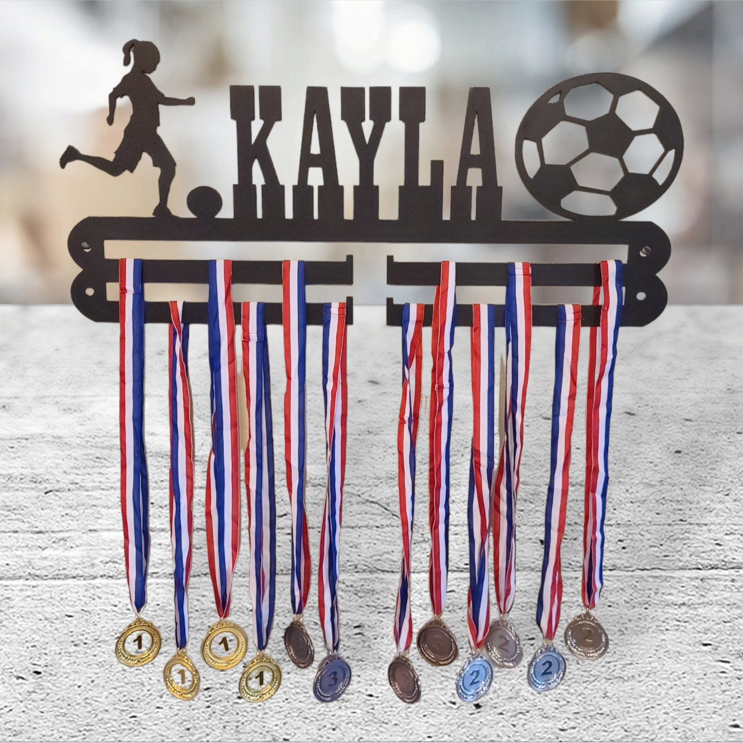 Kids sports medal hangers