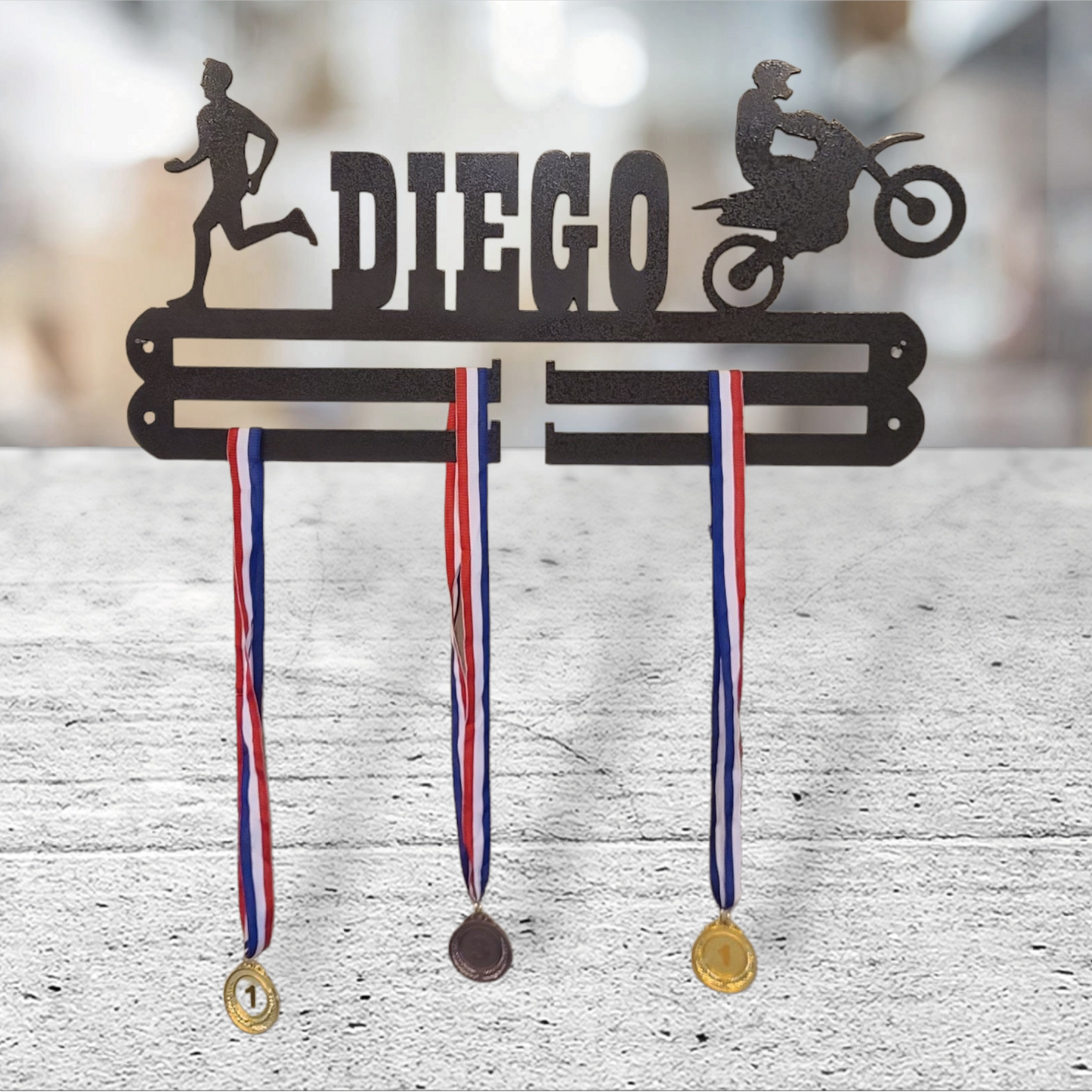 Kids sports medal hangers