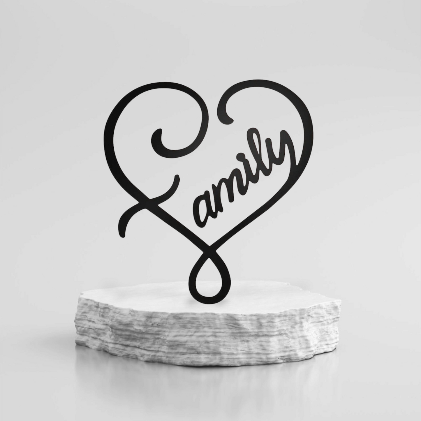 Home decor family heart