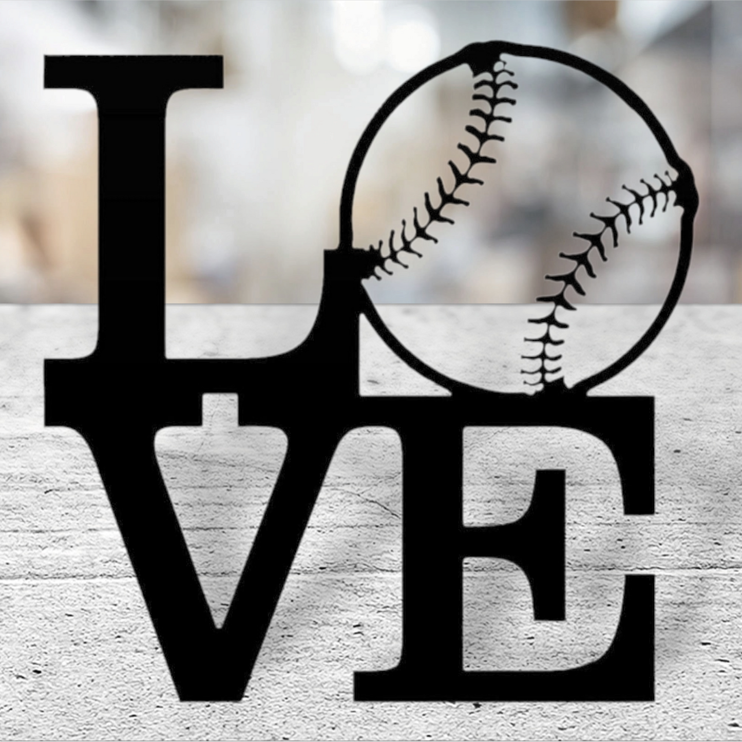 Home decor baseball love design