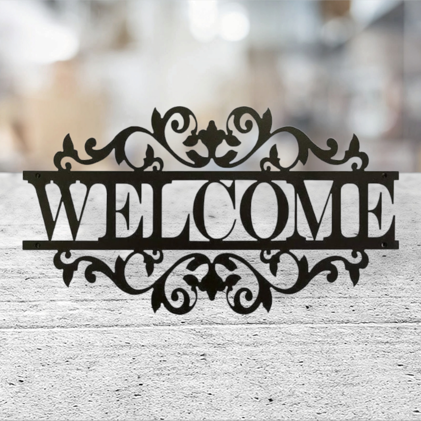 Home decor welcome sign