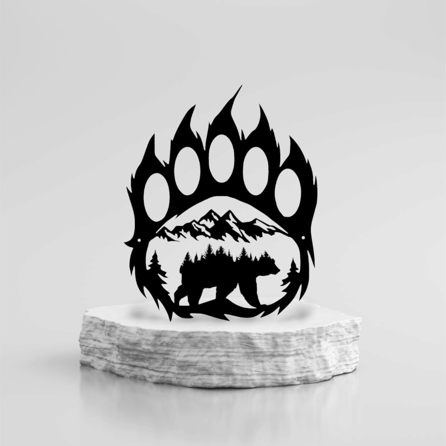 Home decor bear claw design