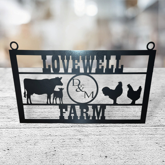 Cow&calf, chickens design