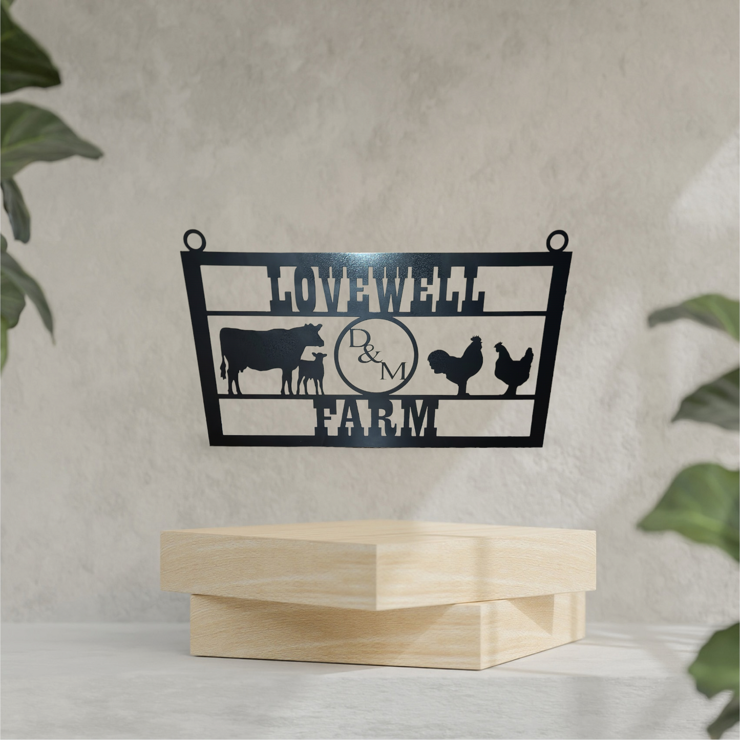 Cow&calf, chickens design