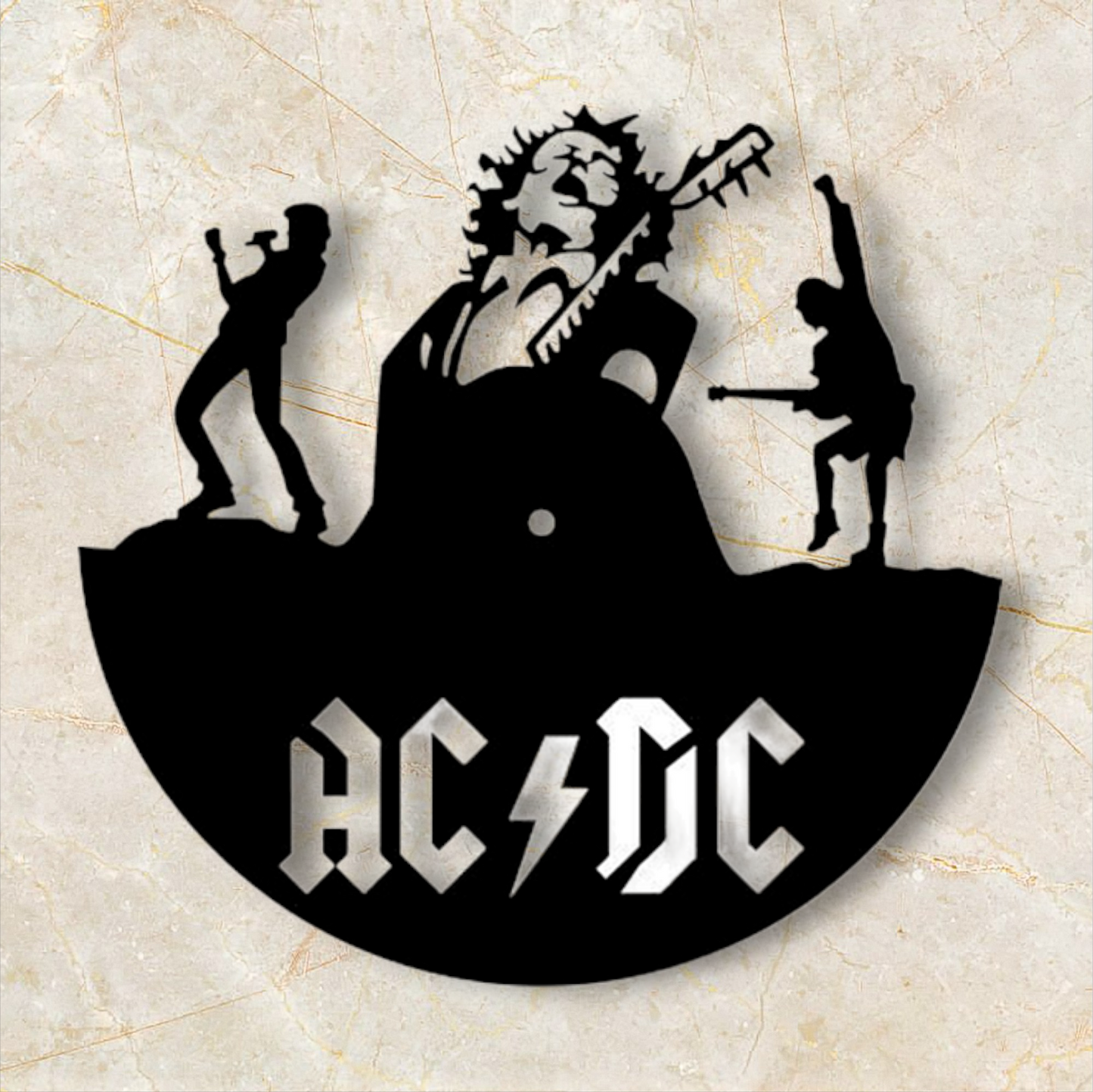 AC⚡️DC Metal Decor Artwork