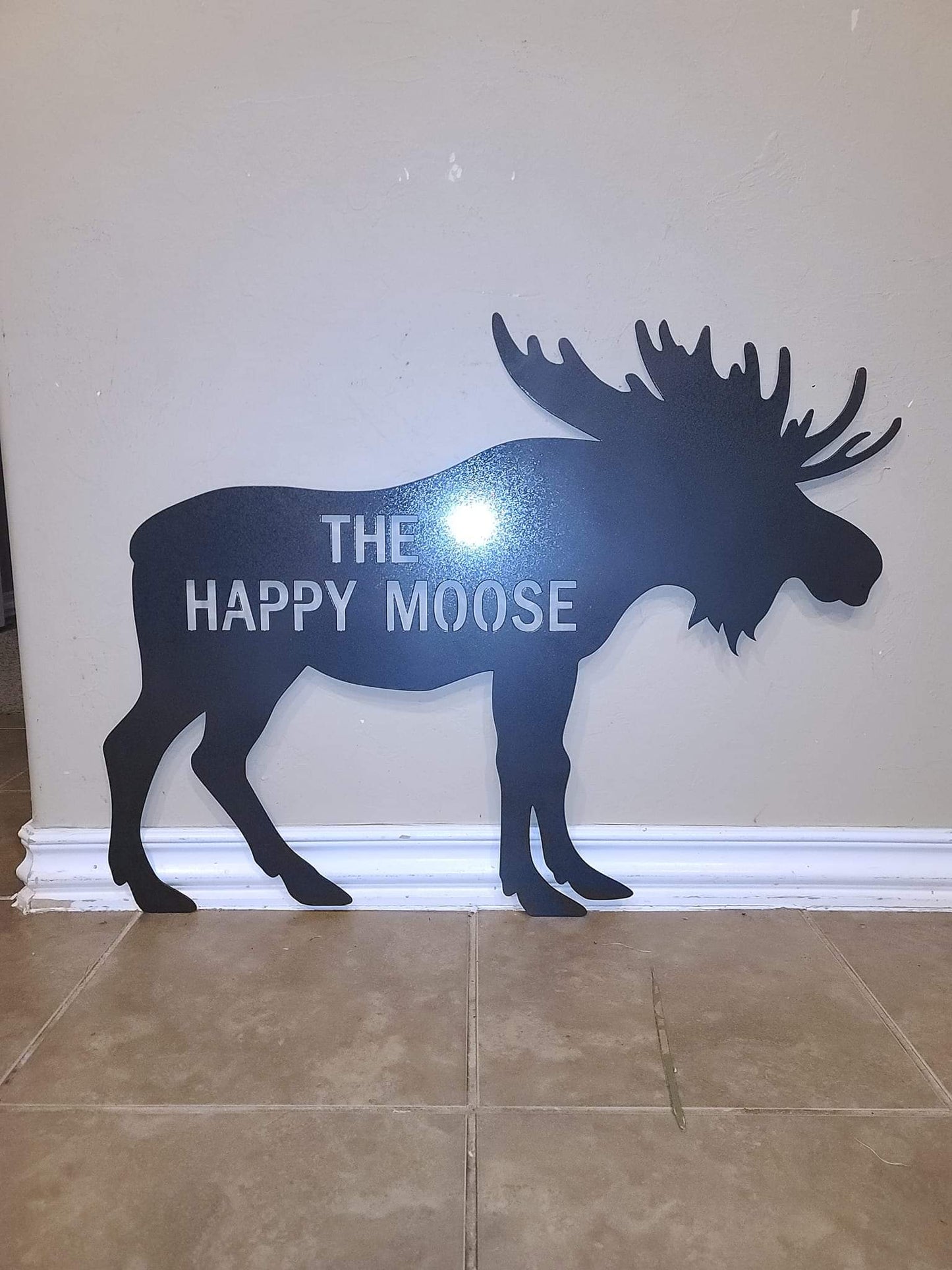 "ANY ANIMAL" Custom Metal Sign with Wording